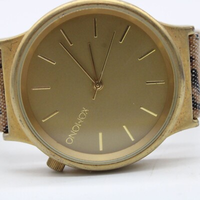 Komono Gold and Leopard Print Watch Komono Watch Wizard - multicolor (leopard) main image 3
