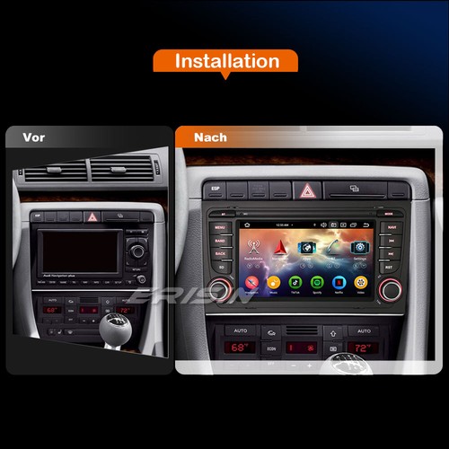 Android 14 Autoradio für Audi A4 RS4 SEAT EXEO 64GB 8-Kern Navi Carplay DAB+ USB - Bild 3 von 24