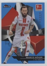 2020-21 Topps Finest Bundesliga Blue Refractor /150 Marco Hoger #54