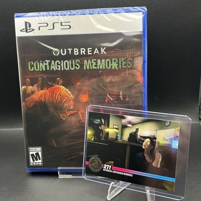 Outbreak Contagious Memories PS5 Limited Run #40 New - SEALED W/Card