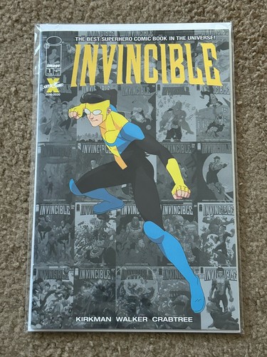 INVINCIBLE 1 LCSD GOLD FOIL VARIANT IMAGE COMICS 2020 KIRKMAN NM UNREAD