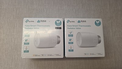 TP-Link Kasa Smartes Heizkörperthermostat-Starter-Set, WLAN Konvolut 2 Stück
