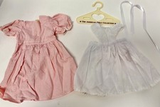 Pleasant Co Vintage American Girl Kirsten Birthday Dress Apron 1986 1st Edition
