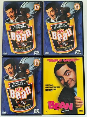 Mr Bean the Whole Bean DVD Collection + The Movie Rowan Atkinson Complete Series
