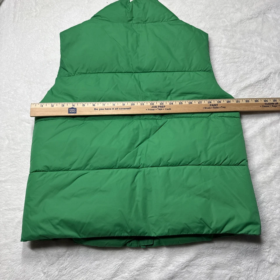 Joe Fresh Chaleco Puffer Chaqueta Cremallera Ligero Nieve Esquí Shell Talla Mediana Foto 4 de 4