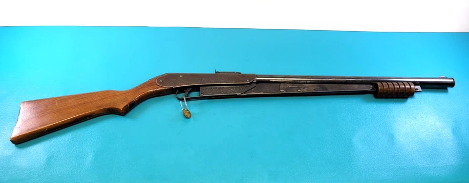 Early Engraved Daisy No. 25 Air Rifle BB Slide/Pump + Provenance 060 Plymouth MI - Image 3 of 4