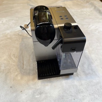 Nespresso Lattissima+ DeLonghi EN520SL Espresso Machine Silver Black Pod Maker