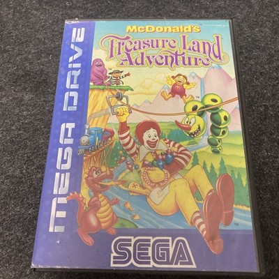 McDonald s Treasure Land Adventure - Sega Mega Drive Game & Box - Good Condition