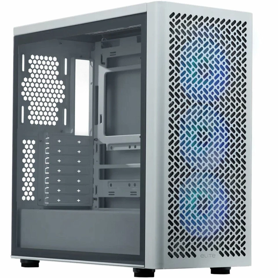 ATX Semi-Tower Gehäuse Cooler Master E502-WGNN-S00 Weiß - Bild 2 von 2