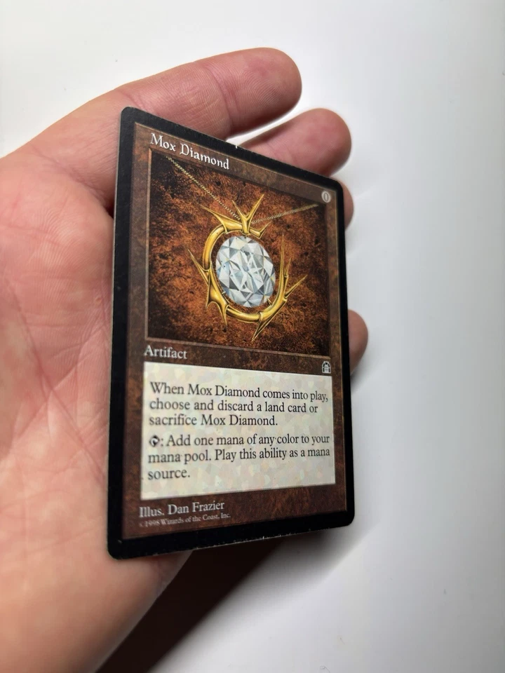 Magic the Gathering MTG - Stronghold Mox Diamond/ Diamantmox Retro Englisch - Bild 3 von 4