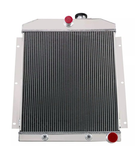 3 Row Radiator+Shroud Fan Kit For 1949-1954 1953 CHEVY 3100 3600 3800 TRUCK L6 - Picture 3 of 3
