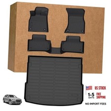 Floor Mats & Cargo Mat for Audi Q5 & SQ5 2018 2019 2020 2021 2022 2023 2024