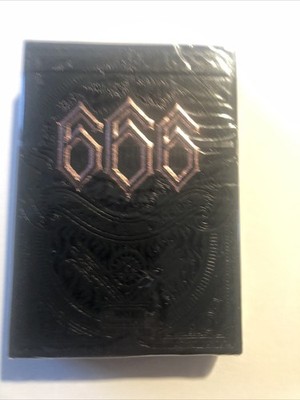 666 Rose Gold Playing Cards by Riffle Shuffle 0640/2200 New Sealed