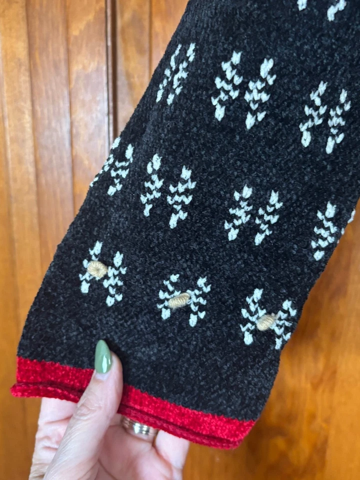 Suéter Pullover Hampshire Studio Acanalado Inspirado en Isla Justa Floral Multicolor L Foto 3 de 4