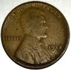1915-P Lincoln Wheat Cent Good Condition Early Date Penny 1c One Cent -2541