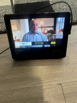 #ad Eviant T7 7 Inch Portable Digital LCD TV No Power Cord $20.00