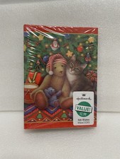 Sealed NEW Vintage Hallmark Christmas Photo Album 4x6 Holds 100 Photos Holiday