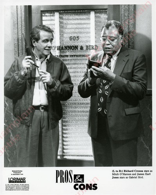 #ad PROS amp; CONS Press Photo #02 8X10 JAMES EARL JONES richard crenna $15.98