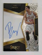 PAUL ZIPSER Rookie Autograph Card #265/299 - 2016-17 Panini Select #38. rookie card picture