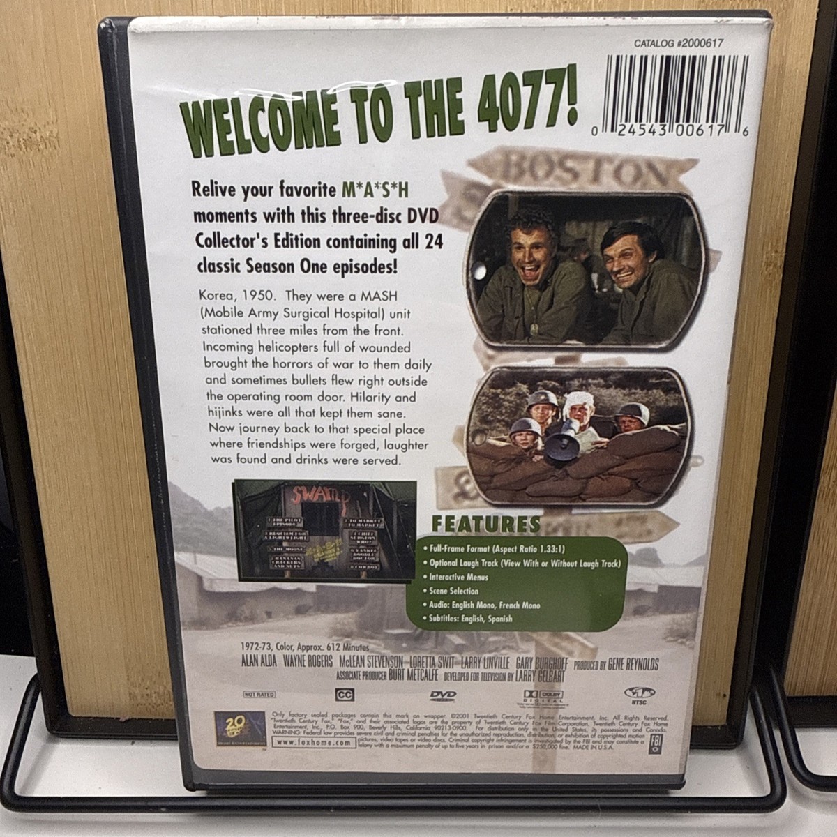 MASH DVD 1972-1973 1st Season RARE w/ INSERTS 2001 Collectors