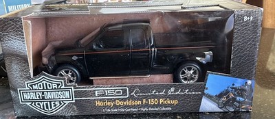ERTL AMERICAN MUSCLE 2000 HARLEY DAVIDSON FORD F150 LIMITED ED 1