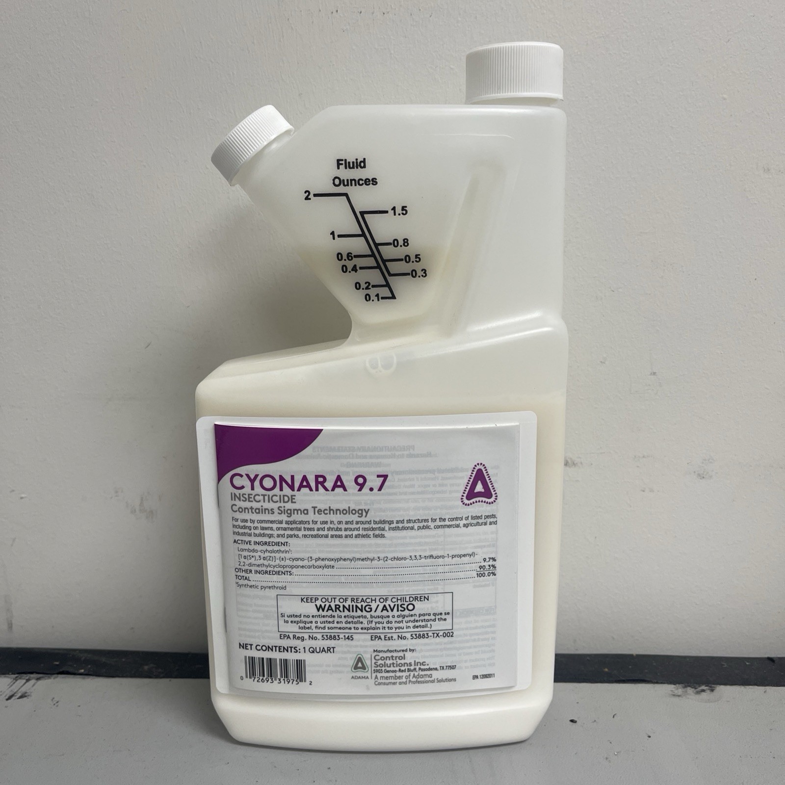 Cyonara 9.7% Insecticide Concentrate Quart &ndash; Controls Spiders, Roaches, More