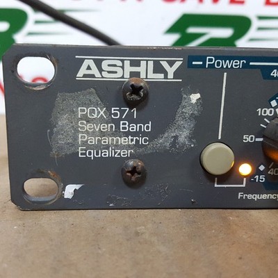 Ashly PQX 571 Seven Band Parametric Equalizer PQX571 - Powers On