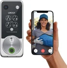 *NEW* Lockly Vision Zeno 2K Video Smart Lock Deadbolt Wifi Doorbell PGK798HKSN