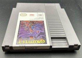 Gauntlet 2 Nintendo NES 1990 With Manual Tested & Working