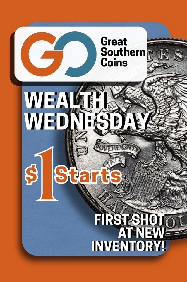 Wealth Wednesday $1 n' Roll Rare Coin Auctions