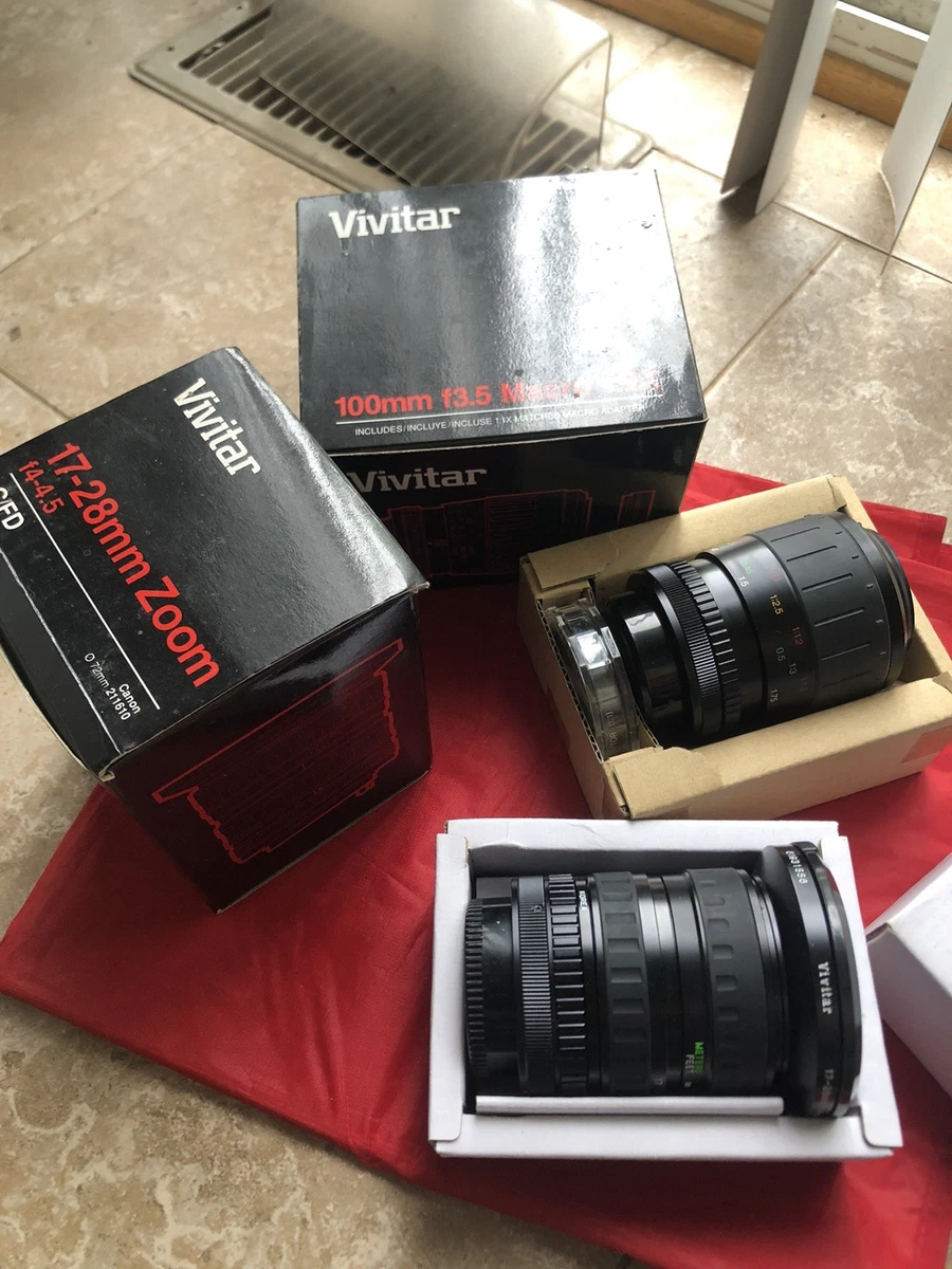 Canon FD Camera Macro/Close Up Lenses 100mm Focal for sale | eBay