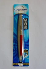 PAPERMATE 14164 PROFILE SLIM PEN RED*NEW IN PACKAGE*Black Ink- Medium Ball Point
