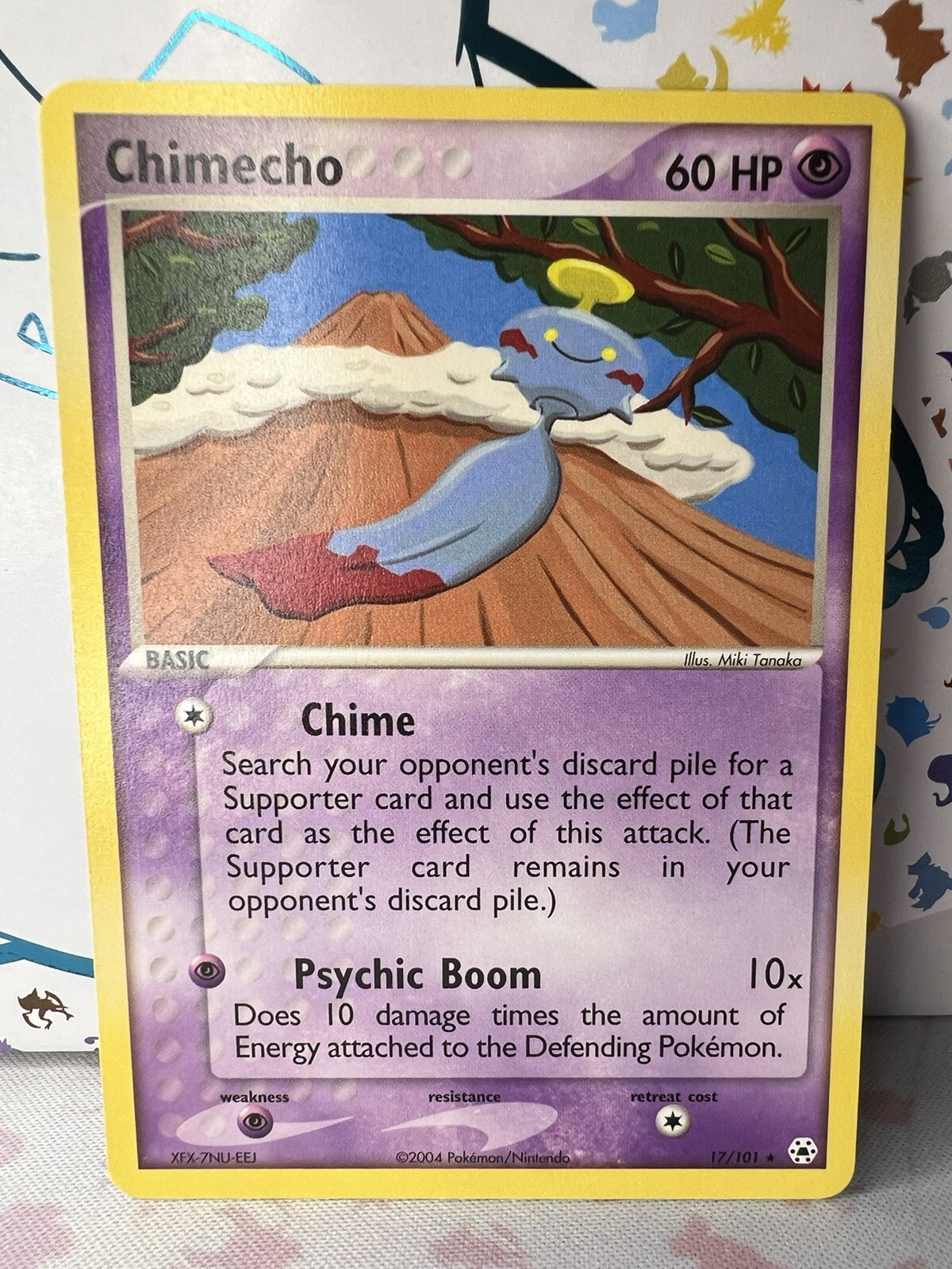 Pokemon - Chimecho - Hidden Legends 17/101 - NM (Grading-worthy) - Rare