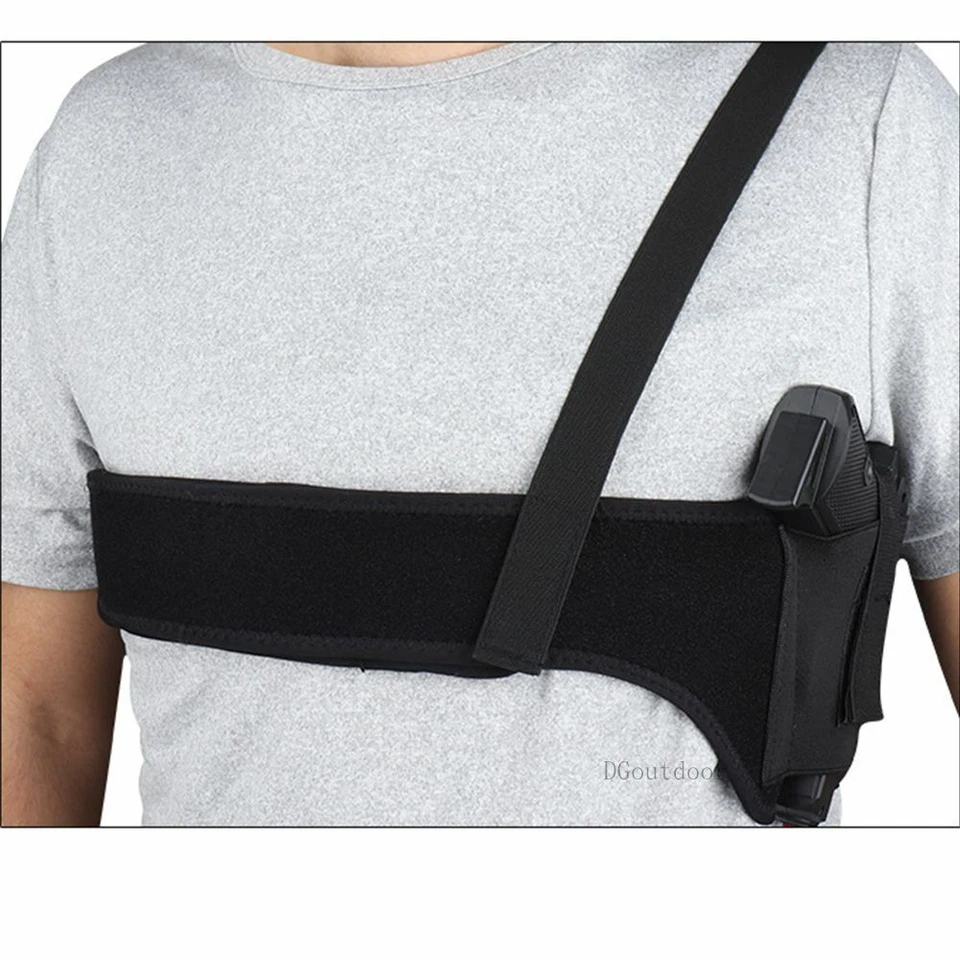 Тактическая нейлоновая кобура для правой руки с глубоким сокрытием на плечо - Изображение 3 из 4