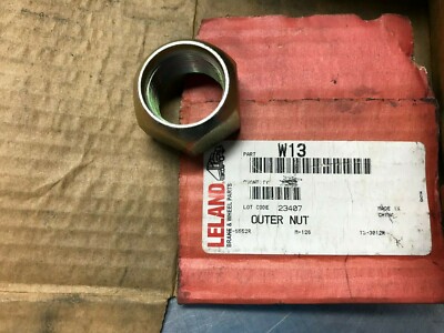 W13 Leland OUTER RH Wheel NUT QTY of 2 Nuts Fits 83155-H, 300249 