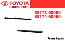 Toyota Genuine 4Runner GX460 Rear Inner Door Glass Weatherstrip Left & Right Set