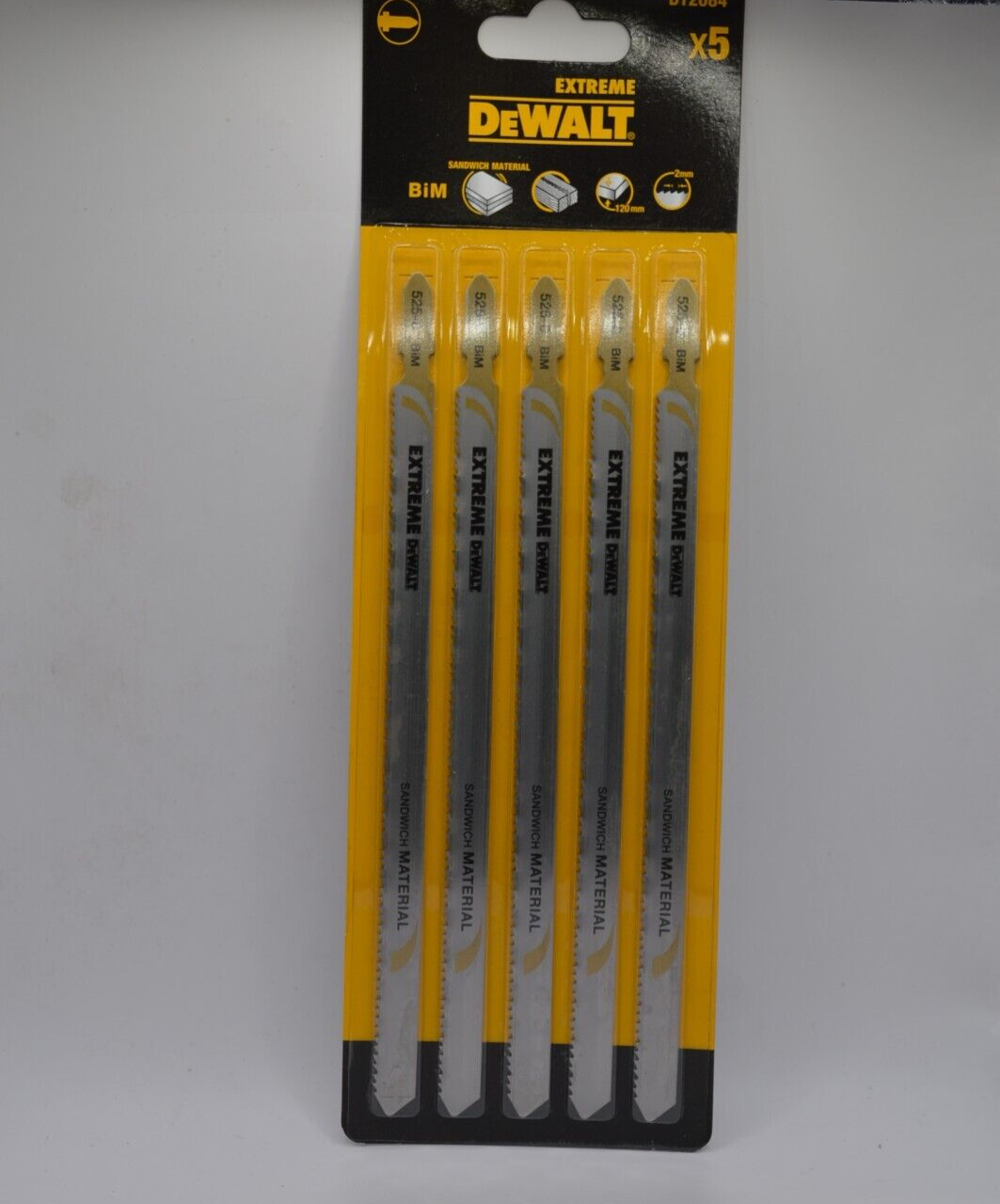 DeWALT DT2084 Jigsaw Blades For Cutting Stainless Steel Sheet Metal