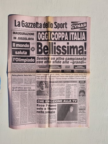 Courier Dello Sport 24 Septembre 1989 Baggio Berlusconi Milan Maradona