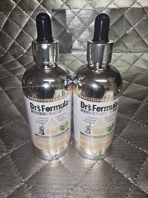 Dr.Formula Vitamin C-20% Brightening Serum 3.3 Fl Oz Lot Of 2