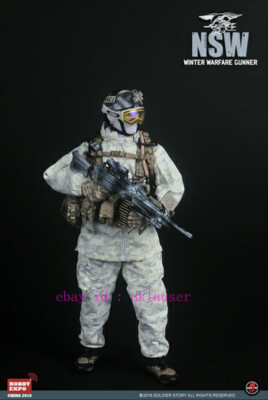 Soldier Story 1/6 Ss095 Nsw Winter Warfare Gunner Action Figure