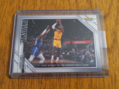 2001-22 Panni Instant LEBRON JAMES #128 - All-Time Combined Points Leader