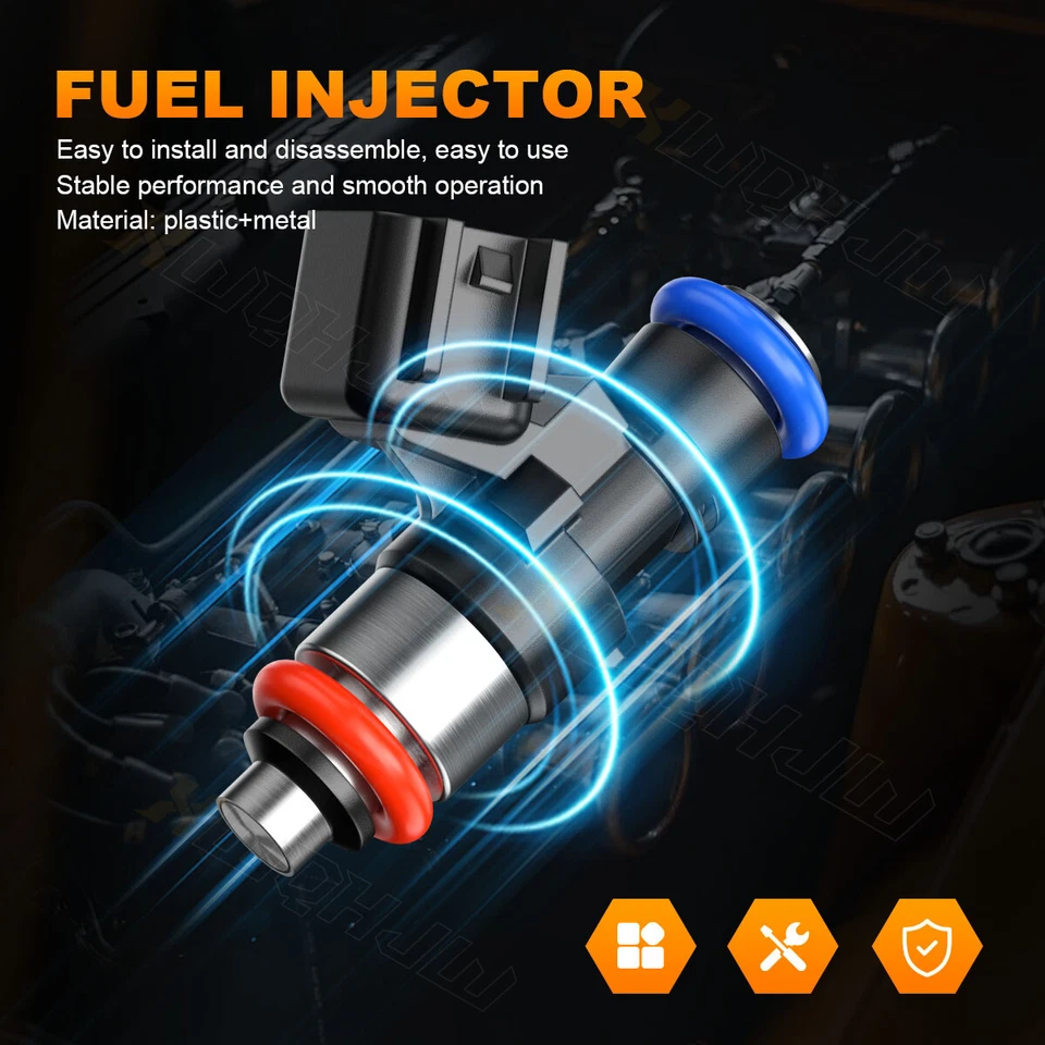 6X Inyectores de COMBUSTIBLE para WRANGLER Challenger Chrysler 300 158191 Foto 2 de 4