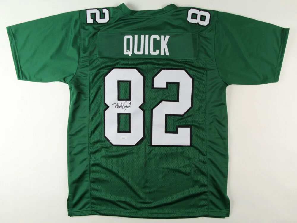 Custom kelly sales green eagles jersey