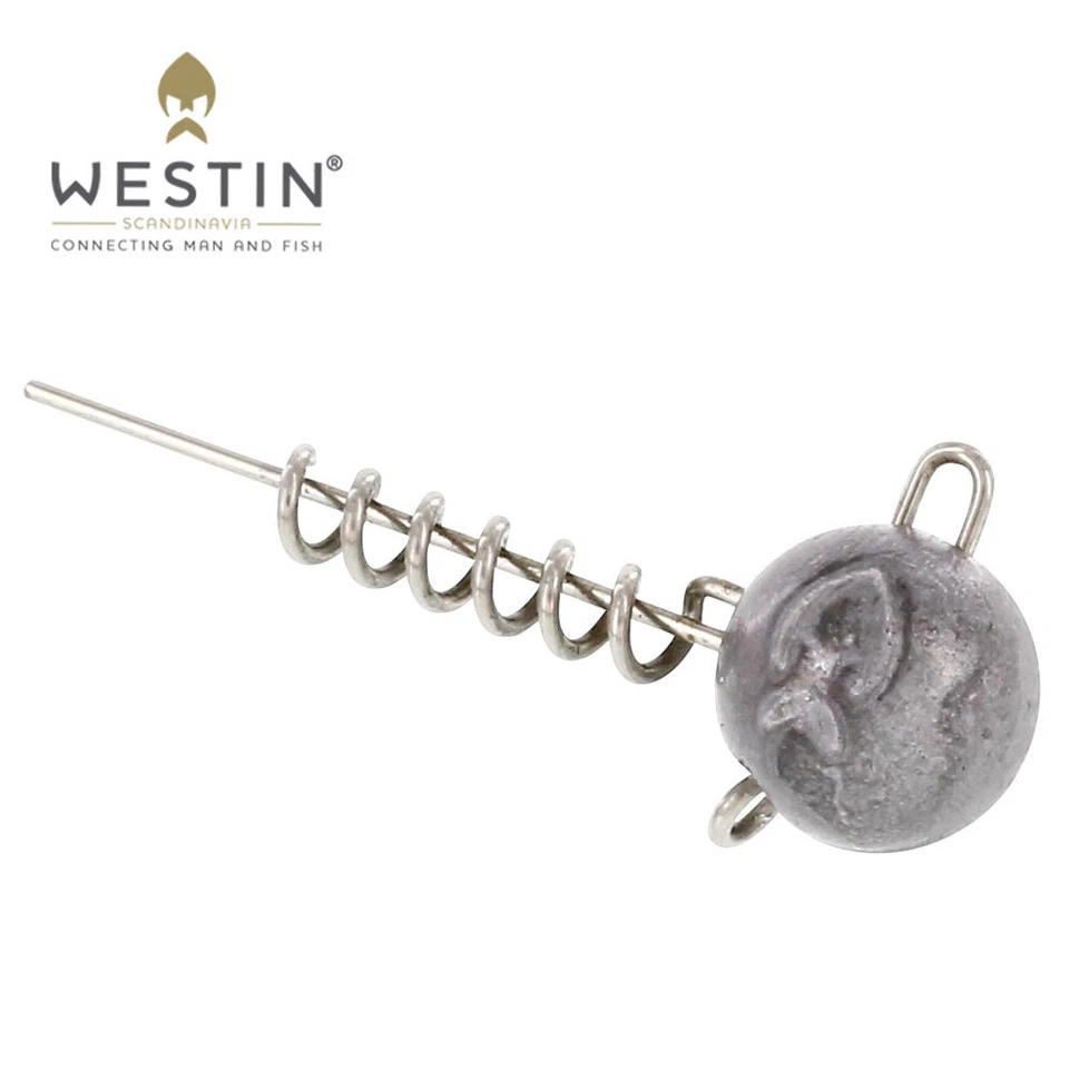 Westin ScrewIn Spiral Jigkopf alle Gewichte zur Auswahl