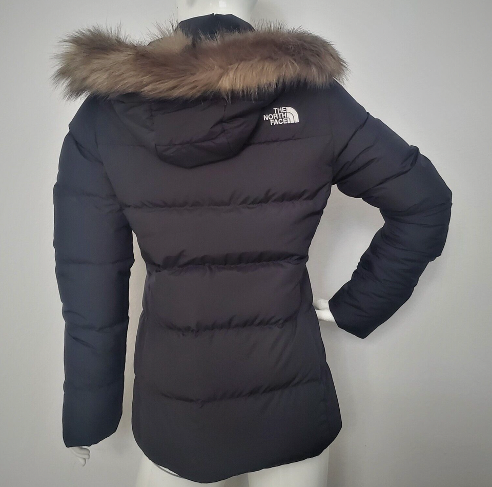 THE NORTH FACE WOMEN GOTHAM GOOSE DOWN PUFFER JACKET Black 240 size M