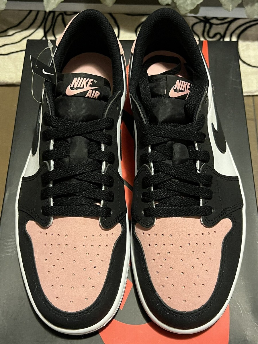 Nike Air Jordan 1 Retro Low - Bleached Coral - Men's Size 10 Nike Air Jordan 1 Retro Low - Bleached Coral - Men's Size 10
