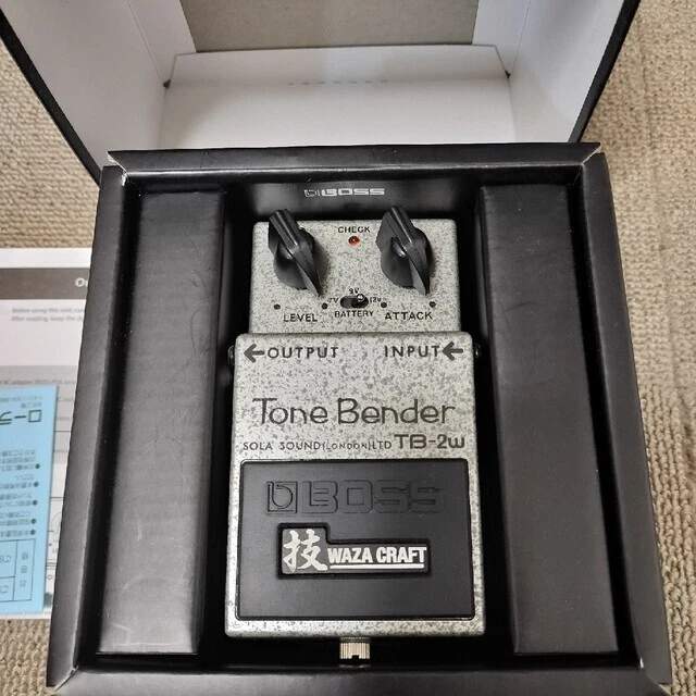 BOSS TB-2W Tone Bender Waza Craft Fuzz Pedal Limited Edition | eBay