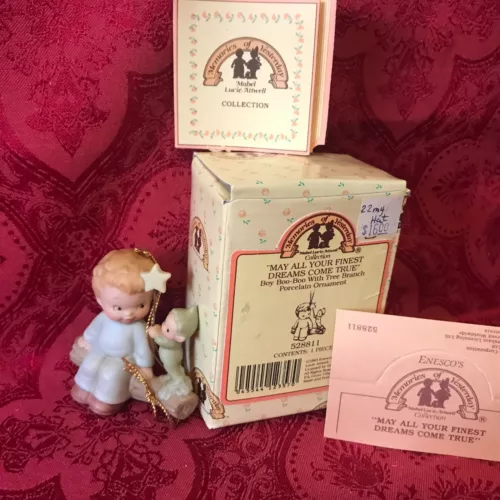 MEMORIES OF YESTERDAY "528811" "MAY ALL YOUR FINEST DREAMS COME TRUE" NEW IN BOX