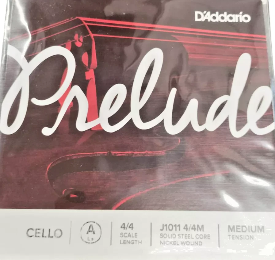 D'Addario Corda Singola Violoncello 4/4 Nota LA A Prima Prelude Tensione Media - Immagine 3 di 4