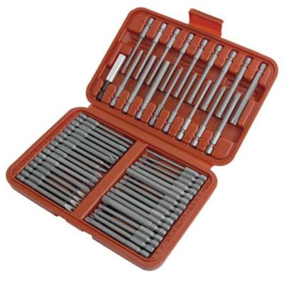 Schraubendreher Bit Set - 50 Stück lange Sicherheitsbefestigungen (Original Neilsen CT1115)